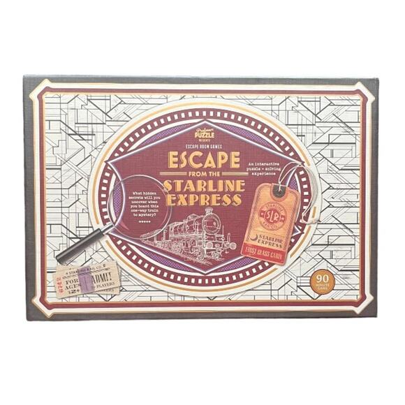 Professor Puzzle Escape Room, Starline Express, Party Game Night, Brain Teaser - Picture 1 of 12